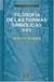 FILOSOFÍA DE LAS FORMAS SIMBÓLICAS, III : FENOMENOLOGÍA DEL RECONOCIMIENTO