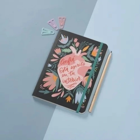 CUADERNO COSIDO - CONFIÁ. ESTÁ ESCRITO EN TU INTERIOR