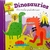 DINOSAURIOS - LIBRO CON 3 ROMPECABEZAS