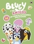 BLUEY Y SUS AMIGOS. LIBRO DE STICKERS Y ACTIVIDADES