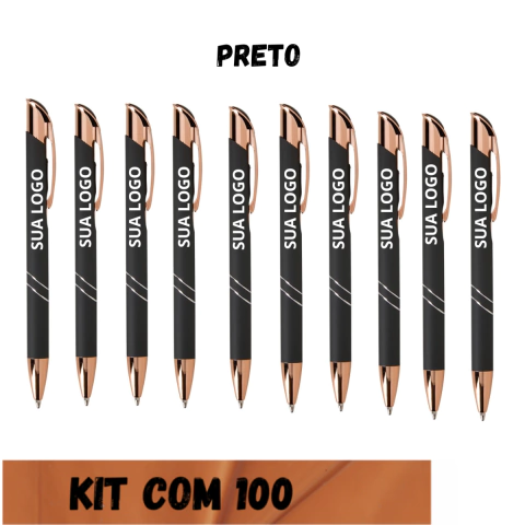 Caneta Bronze Com 5 Cores Para Escolher Kit Com 100 A Laser na internet