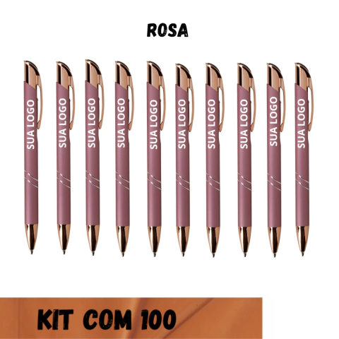 Caneta Bronze Com 5 Cores Para Escolher Kit Com 100 A Laser - comprar online