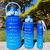 Kit Garrafa Colorida Motivacional Squeeze – 03 Peças - LUALKI STORE