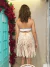 Vestido Gola Macrame