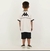 Kit Infantil Vasco Kappa Supporter 23/24 Branco e Preto na internet