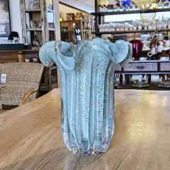 Vaso de Vidro Salvia Tipo Murano Aberto - comprar online