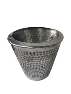 Cachepô Balde de Gelo Inox - comprar online