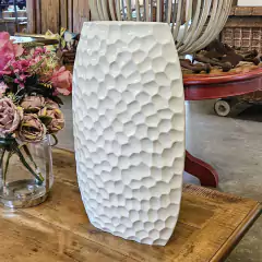 Centro de Mesa em Cerâmica Ondulado Fino Alto - comprar online