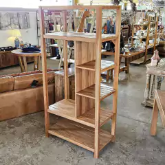 Armário Mini Closet com 1 Cabideiro e 6 Vãos em Jequitibá - comprar online