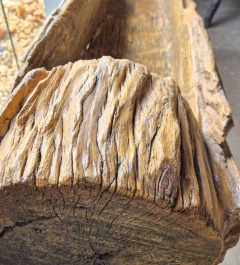 Cocho Antigo de Fazenda Grande com Pé Cavalete 1,60m - Marcenaria Tiradentes - Móveis e Decoração Artesanais de alto padrão