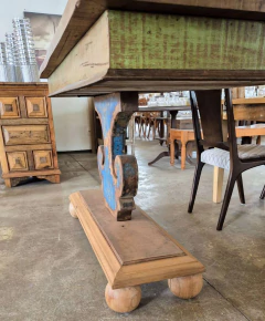 Aparador com Coluna de Ferro Barroca G em Demolição - Marcenaria Tiradentes - Móveis e Decoração Artesanais de alto padrão