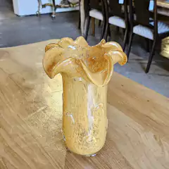 Vaso de Vidro M Tipo Murano Damasco Aberto Alto - comprar online