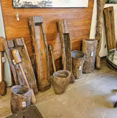 Pilão Base Antigo de Fazenda Grande Encerado - comprar online