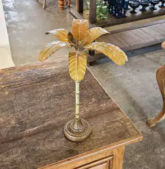 Escultura Coqueiro Artesanal de Metal Argolas na internet