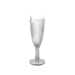 Taça Decorativa de Vidro Fina Transparente