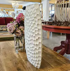Centro de Mesa em Cerâmica Ondulado Fino Alto na internet