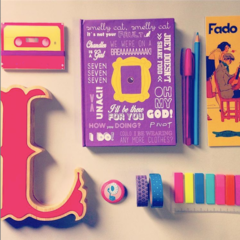 Caderno Friends | Capa dura 19x14cm - Libretto: papelaria com design e personalidade.