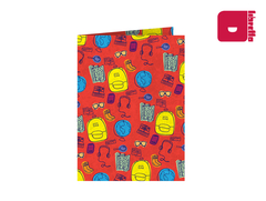 Porta Passaporte de Tyvek Estampado