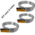 Kit 3 und Arame galvanizado Liso+- 1kg, BWG14 2,11mm,com 36,8 mts aproximadamente, p/uso em Lavouras, construção civil, indústria e agropecuária – Von na internet