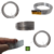 Kit 5 Arame Galv.liso 1kg Bwg14 Fio 2,11mm E 36,8 Mt Aprox. - Vonder - Capim branco agronegócios