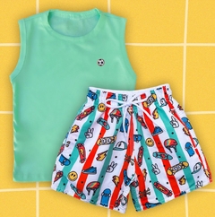 Conjunto Tactel Skate - comprar online