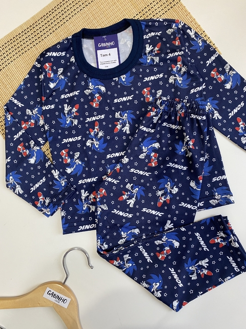 PIJAMA MICROFIBRA SONIC - LONGO - comprar online