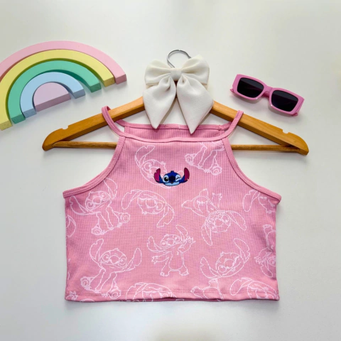 Blusinha Stitch Regata