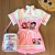 Conjunto Infantil Moletinho Huntrix Rosa e Lilás na internet