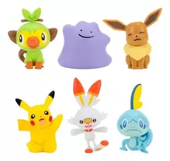 POKEMON BATTLE FIG. 3" MULTIPACK X 6 FIG. en internet