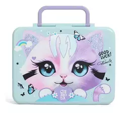 LUNCHERA CAT CON CUBIERTOS INCLUIDOS - CHIMOLA - comprar online