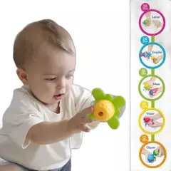 FRASCO 5-EN-1 LALABOOM ANIMALES DEL BOSQUE CON 21 PIEZAS - comprar online