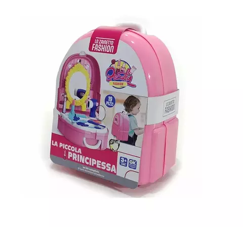 MOCHILA CON ACCESORIOS DE PRINCESA X19 PIEZAS - EXPLORER FAN - comprar online
