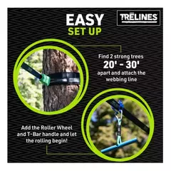 Imagen de TRELINES ROLLER ADVENTURE CUERDA 10.9 MTS.