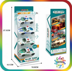 SET DE VEHICULOS DE POLICIAS EN METAL - EXPLORER FAN - comprar online