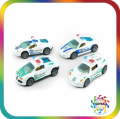 SET DE VEHICULOS DE POLICIAS EN METAL - EXPLORER FAN