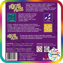 POCAS PISTAS - BONTUS - comprar online