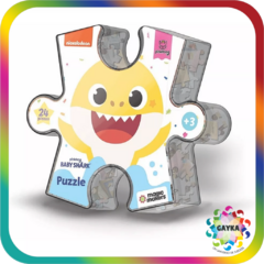 PUZZLE FICHA X24 PIEZAS BABY SHARK - MAGIC MAKERS