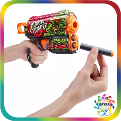 PISTOLA LANZA DARDOS XSHOT SKINS FLUX. 8 DARDOS - ZURU - comprar online