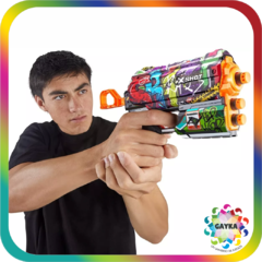 PISTOLA LANZA DARDOS XSHOT SKINS FLUX. 8 DARDOS - ZURU en internet