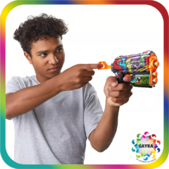 PISTOLA LANZA DARDOS XSHOT SKINS FLUX. 8 DARDOS - ZURU - GAYKA ~ Un Universo de Juegos