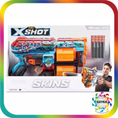 Imagen de PISTOLA LANZA DARDOS XSHOT SKINS DREAD. 12 DARDOS - ZURU