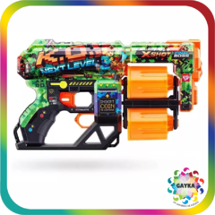 PISTOLA LANZA DARDOS XSHOT SKINS DREAD. 12 DARDOS - ZURU - comprar online