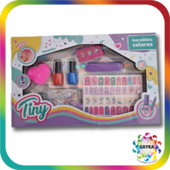 SET DE UÑAS - TINY PRETTY NAILS