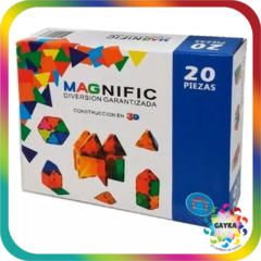 BLOQUES MAGNETICOS X 20 PIEZAS - MAGNIFIC