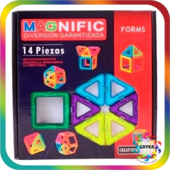 BLOQUES MAGNETICOS X 14 PIEZAS - MAGNIFIC