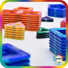 BLOQUES MAGNETICOS X 14 PIEZAS - MAGNIFIC - GAYKA ~ Un Universo de Juegos