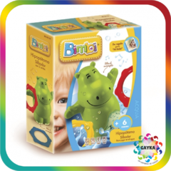BIMBI HIPOPÓTAMO CON 2 ARITOS - RASTI