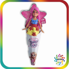 MUÑECA SPARKLE GIRLZ EN CONO 11 CM.- ZURU en internet