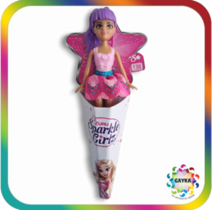 MUÑECA SPARKLE GIRLZ EN CONO 11 CM.- ZURU - tienda online