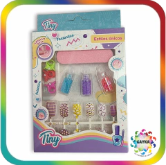 SET DE UÑAS FASHION - TINY PRETTY NAILS